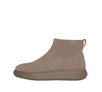 FitFlop Women's Iq-comff Suede Zip Ankle Boots, Taupe, 8 UK