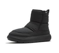 FitFlop Women's iQ-COMFF Water-Resistant Nylon Boots | Microfleece Lining, Supportive Air-Foam Midsole, Contoured Footbed, Ankle-Height Casual Footwear