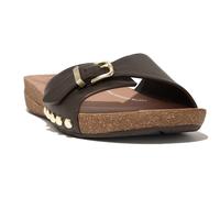 iQushion Adjustable Buckle Slides FitFlop Chocolate 4