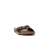 iQushion Adjustable Buckle Slides FitFlop Chocolate 4