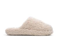 Fitflop Womens Iqushion D-luxe Padded Slippers - Natural - Size UK 8