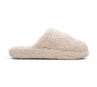 Women's FitFlop iQUSHION D-LUXE Womens Mule Slippers Milk Ice - Tan - Size: 4