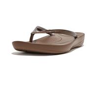 Fitflop Women's iqushion Ergonomic flip-Flops, Bronze, 8 UK
