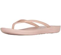FitFlop Women's iQushion Ergonomic Flip Flops - Lightweight & Comfortable with Natural Arch Support , Beige (Nude 137), 4 UK