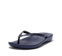 FitFlop Womens Sandals IQUSHION Ergonomic FLIP-Flops, Blue Midnight Navy 399, US085