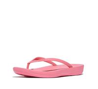 Fitflop Women's iQushion Ergonomic Flip Flops - Lightweight & Comfortable with Natural Arch Support - Pink - 4 UK