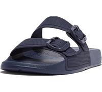 Fitflop Women's Iqushion Iridescent Two-bar Buckle SlidesSlide Sandal
