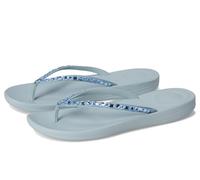Fitflop Women's iQUSHION Multi-Crystal Ergonomic FLIP-Flops, Blue, 8 UK