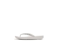 FitFlop Women's Iqushion Multi-Crystal Ergonomic Flip-Flops White | Size: 5 FitFlop White 5