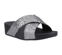 FitFlop Womens/Ladies Lulu Glitterball Cross Strap Sliders FS11593