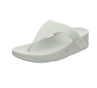 Fitflop Women's Lottie Toe Post - Holiday Glitz Open Sandals, Silver (Silver 011), 5 UK (38 EU)