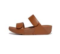 FitFlop Lulu Adjustable Strap Leather Slider Sandals