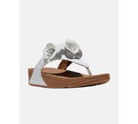 FitFlop Womens Lulu Flower Toe-Post Sandals - Urban White 194 - Urban White 194 - UK5 EU38 US7