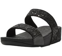 FitFlop Women's Lulu Glitter Slides, Summer Sandal - Lightweight & Comfortable with Natural Arch Support