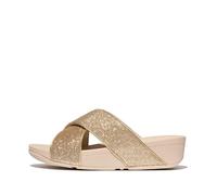 Fitflop Womens Lulu Glitterdust Cross Summer Sliders