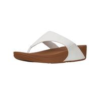 Fitflop Lulu Leather Minimalist Toe Post Thong Women Sandals Black UK 3 - 8
