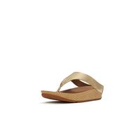 Womens FitFlop Lulu Lux Graphic-Weave Toe-Post Soft Leather Comfort Sandals