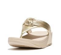 Fitflop Womens Lulu Padded Knot Toe Post Sandals