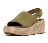 FitFlop Women's Platfforms Wedge in Green | Size: 8 FitFlop Green 8