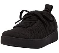 Fitflop™ Women's Rally E01 Multi-Knit Trainer, All Black, 6 UK