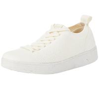 Fitflop Women's Rally e01 Multi-Knit Trainers Sneaker, Cream, 8 UK