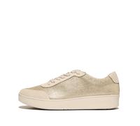 FitFlop Womens Rally Glitz Trainers Platino 3.5