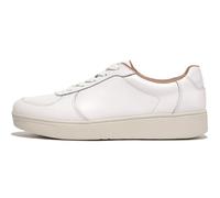 Fitflop Rally Leather Panel Trainers White EU 36 Woman