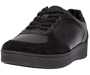 Fitflop Women's Rally Leather/Suede Panel SneakersSneaker