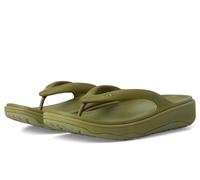 FitFlop Relieff Recovery Toe-Post Flip Flops Olive Green Women - 37