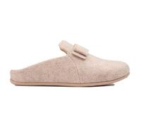 Fitflop Women's Shuv Cushy Felt Clog Slippers, Beige, 4 UK