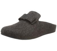 Fitflop Women's Shuv Cushy Felt Clog Slippers, Black, 9 UK