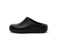 Fitflop Women's Shuv - Leather Clogs, Black Black 001, 4 UK