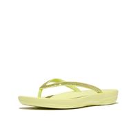 Fitflop Women's Sparkle Classic iQushion Flip Flops - Lightweight & Comfortable with Natural Arch Support - Green - 6.5 UK