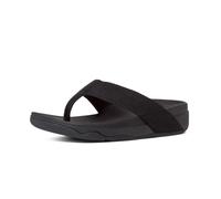 FitFlop Women's Surfa Flip-Flop, Black, 9 M US