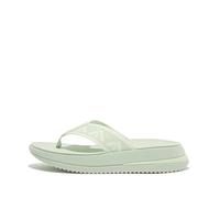 Fitflop Women's SURFF Webbing Toe-Post Sandals, Sagebrush, 5 UK
