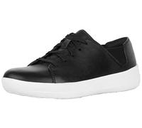 Fitflop Women's Uberknit Ballerina Closed Toe Ballet Flats, Black, 6 UK
