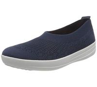 Fitflop Women's Uberknit Ballerina Closed Toe Ballet Flats, Midnight Navy, 6 UK medium