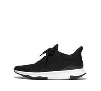 Fitflop Women's Vitamin FFX Knit Sports Sneakers, Black Mix, 4 UK