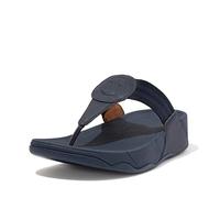 Fitflop Womens Walkstar Toe-post Wedge Sandal, Midnight Navy, 6 UK