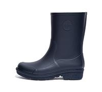 Fitflop Women's Wonderwelly - Short Rain Boot, Midnight Navy, 6 UK
