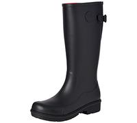 Fitflop Women's Wonderwelly - Tall Rain Boot, All Black, 6.5 UK