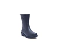 Fitflop Wonderwelly Plain Rubber Wellingtons AH6-227 Rain Short Slip Boot Navy