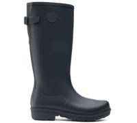 Fitflop Women's Wellington Boots Wonderwelly Tall Plain Rubber Navy UK 3