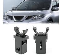 fitfoyo 2Pcs Sunglasses Holder Catch Latch Clip for Nissan X-Trail Navara D40 Pathfinder