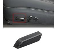 fitfoyo Black Car Seat Forward Button Seat Adjustment Button Replacement Cushion Backward Driver Side Passenger Side for Tesla Model 3/Y 2001 2002 2003 (Left Cushion Forward Button, Black)