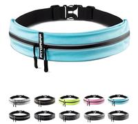 Fitgriff Unisex's Laufgürtel für Handy Running Belt for Mobile Phone, Cyan, Small-Medium