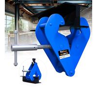 FITHOIST Beam Clamp 6600lbs, 3 Ton Load Capacity I Beam Clamp, Lifting Clamp 3.1''-12.6'' Adjustable Opening Flange Range | Beam Clamps for Rigging, Ideal Handyman's Present