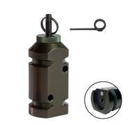 FithOps Perimeter Alarm - Made from 6061 Aluminum - Spring-triggered System - Use for Setting Up a Camping Safety Perimeter Alarm - Made in the USA