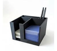 FITHUGOO Toploader Dispenser & Penny Sleeve Holder - Dual Compartment Holds 250 Penny Sleeves & up to 50 Top Loaders, Stackable Card Storage Box with Dustproof Lid (tall)