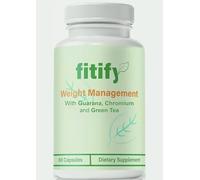 Fitify - All Natural/Weight Management Support - 60 Capsules - Vegan/New & Sealed/Slim Warriors